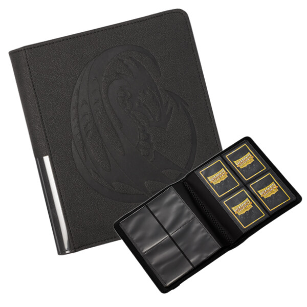 Levně Album na karty Dragon Shield - Card Codex Portfolio A5 na 160 karet Iron Grey