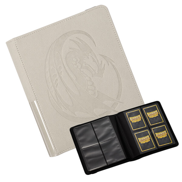 Levně Album na karty Dragon Shield - Card Codex Portfolio A5 na 160 karet Ashen White