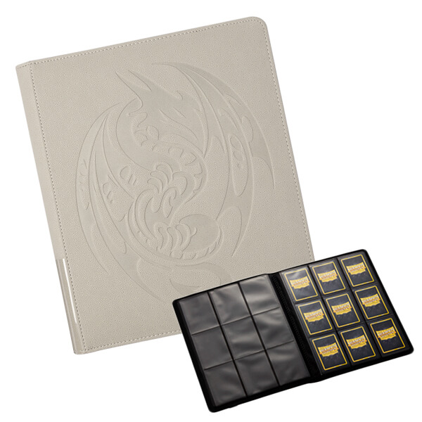 Levně Album na karty Dragon Shield - Card Codex Portfolio A4 na 360 karet Ashen White