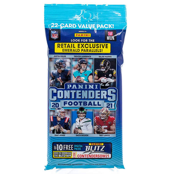 Levně 2020-21 NFL karty Panini Contenders Football - Fat Pack