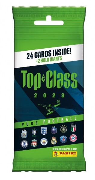 Levně Fotbalové karty Panini Top Class 2023 - Fat Pack