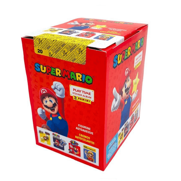 Levně Super Mario box samolepek - 36 balíčků