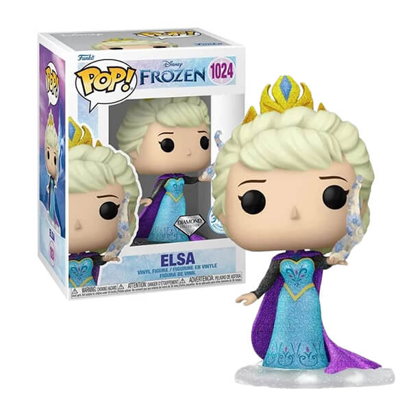 Levně Funko POP! figurka Disney Frozen - Elsa - Diamantová kolekce