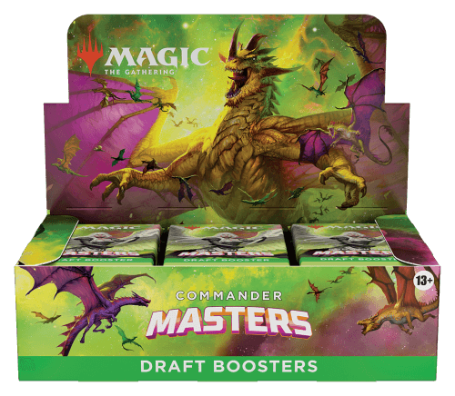 Magic the Gathering Commander Masters Draft Booster Box