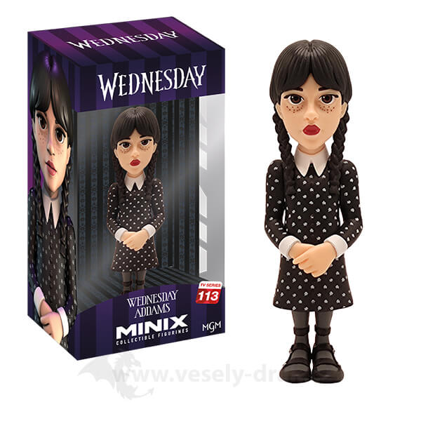 Levně Wednesday figurka Minix Movies - Wednesday