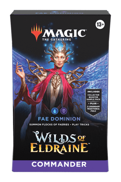 Levně Magic the Gathering Wilds of Eldraine Commander - Fae Dominion