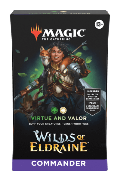 Magic the Gathering Wilds of Eldraine Commander - Virtue and Valor