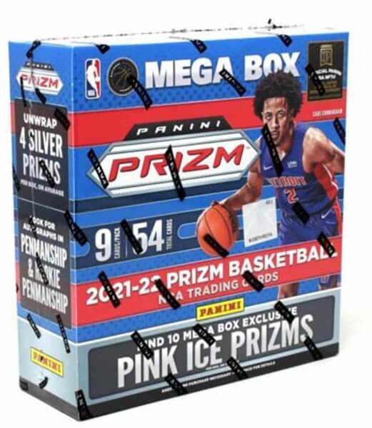 Levně 2021-22 NBA karty Panini Prizm Mega Box