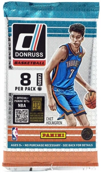 Levně 2022-2023 NBA karty Donruss Basketball Retail Balíček