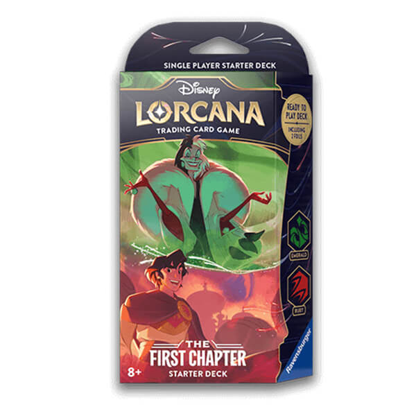 Levně Disney Lorcana TCG: The First Chapter - Starter Deck - Emerald a Ruby