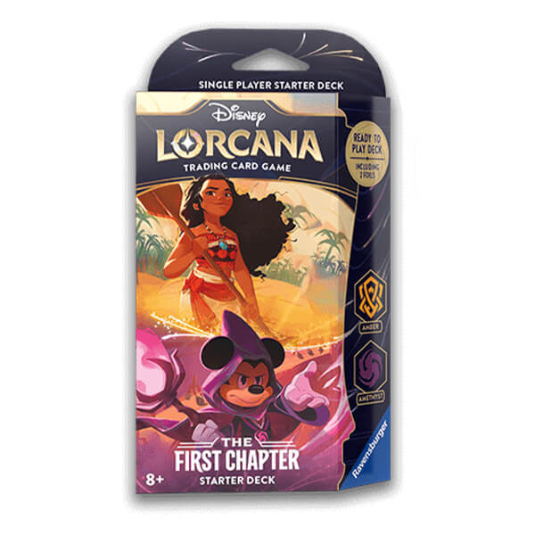 Levně Disney Lorcana TCG: The First Chapter - Starter Deck - Amber a Amethyst