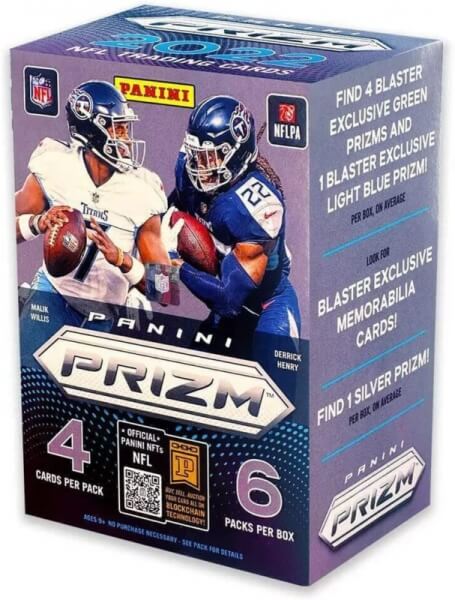 Levně 2022 NFL karty Panini Prizm Football - Blaster Box