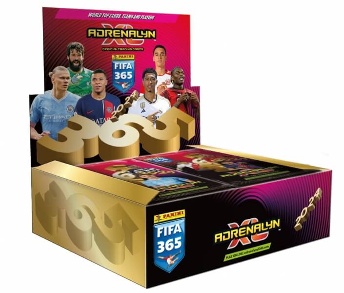 Levně Fotbalové karty Panini FIFA 365 2023/2024 Adrenalyn Booster Box