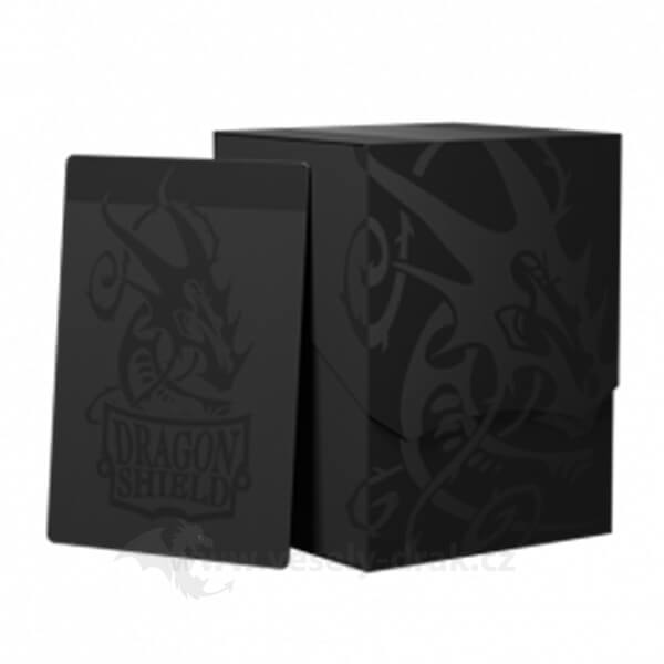Levně Krabička na karty Dragon Shield Deck Shell - Shadow Black
