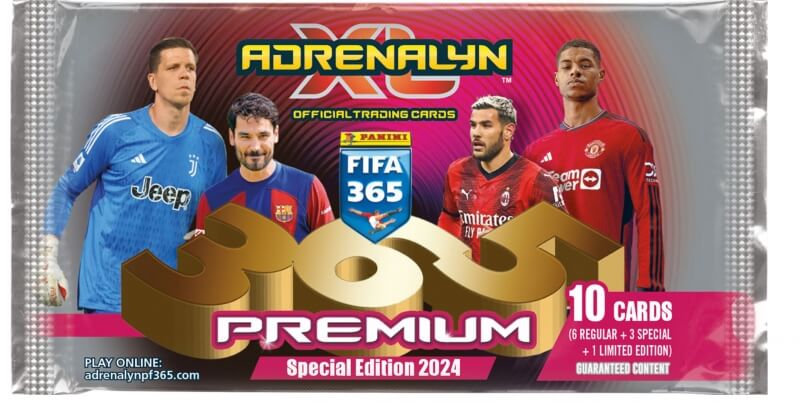 Fotbalové karty Panini FIFA 365 2023/2024 Adrenalyn - Premium balíček