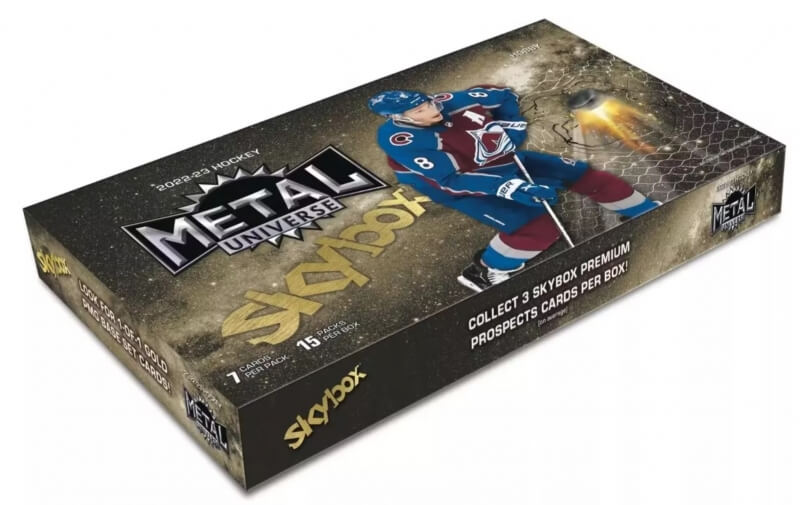 Levně 2022-2023 NHL UD Skybox Metal Universe Hockey Hobby Box