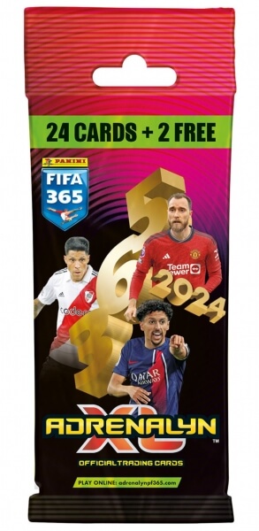 Levně Fotbalové karty Panini FIFA 365 2023/2024 Adrenalyn - Fat Pack