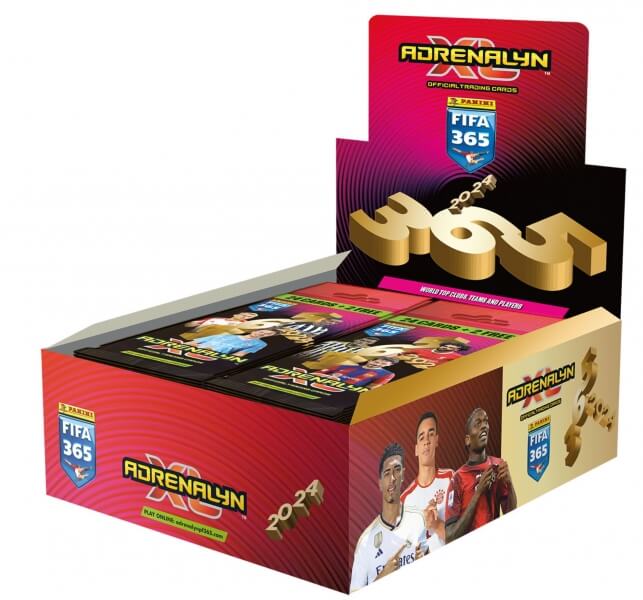 Levně Fotbalové karty Panini FIFA 365 2023/2024 Adrenalyn - Fat Pack Box