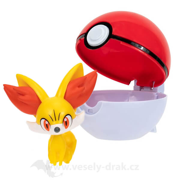 Pokémon Clip and Go Poké Ball - figurka Fennekin