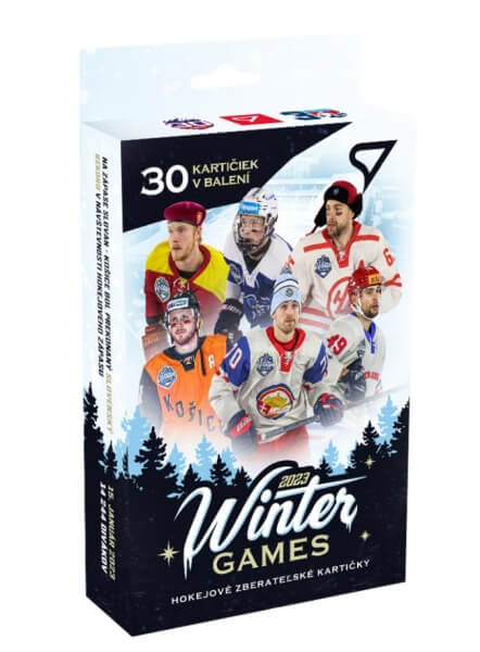 Levně Hokejové karty Winter Games 2023 Hobby Box