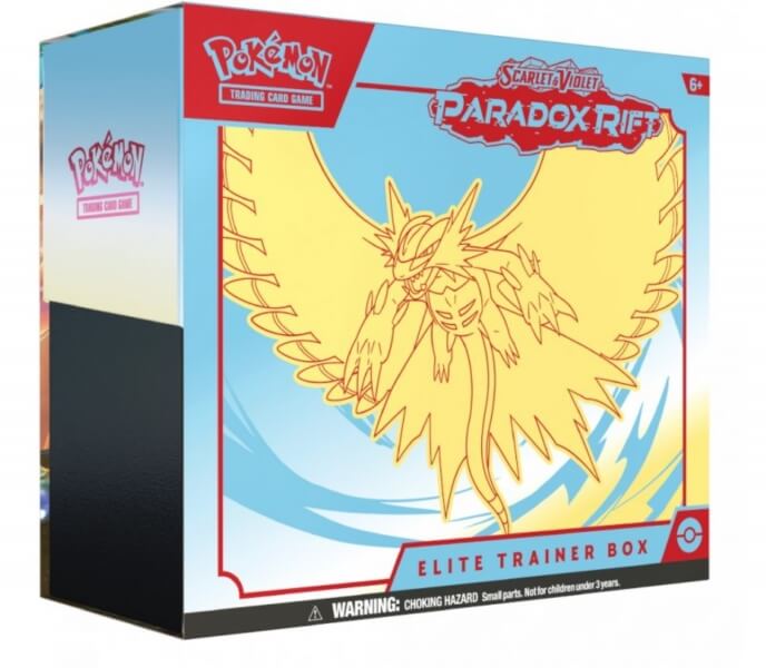 Pokémon Paradox Rift Elite Trainer Box - Scream Tail (modrý)