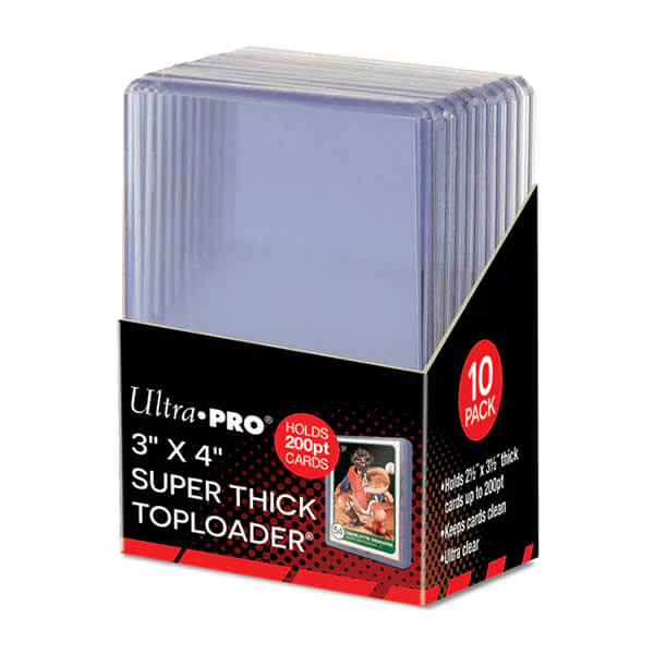 Toploader Ultra Pro 3x4 Super Thick 200PT Toploaders - 10 ks