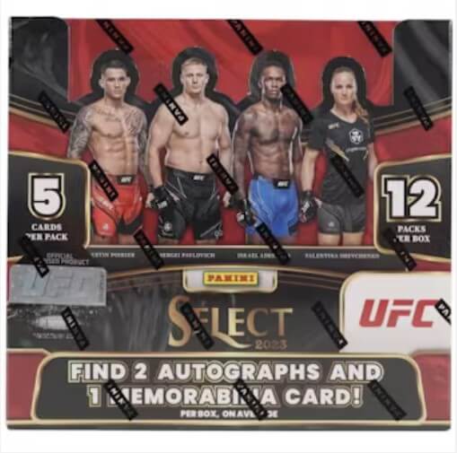 Panini Select UFC Hobby Box 2023 - sběratelské karty MMA