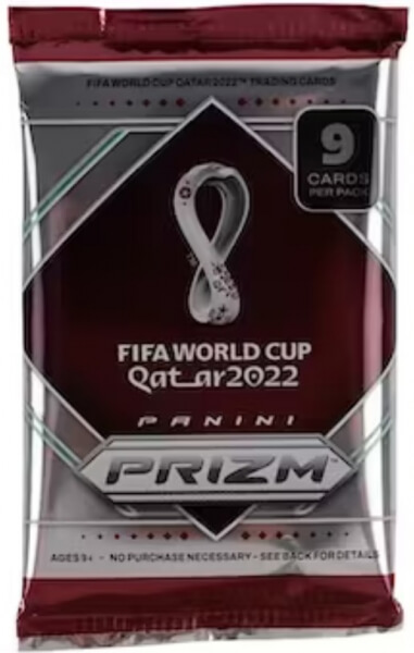 2022 Panini Prizm Breakaway World Cup Hobby Balíček - Fotbalové karty