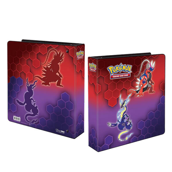 Levně Pokémon 3 kroužkové sběratelské album - Koraidon a Miraidon