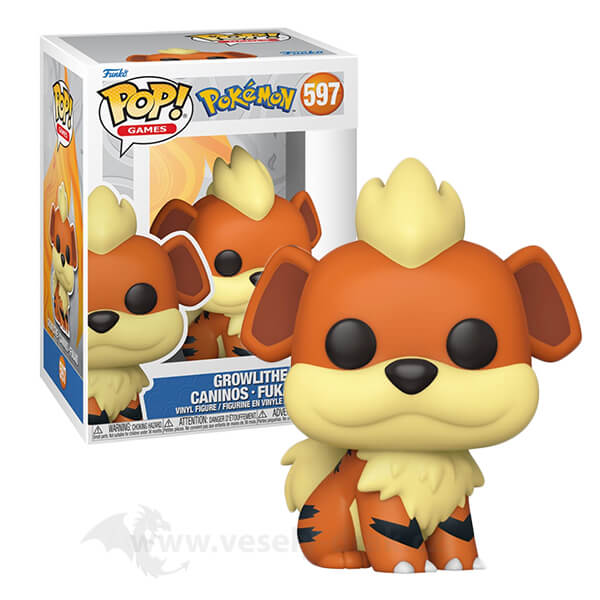 Levně Pokémon POP! figurka Growlithe #597 - 9 cm