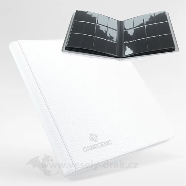 Levně Album na karty Gamegenic Zip-Up 24-Pocket White