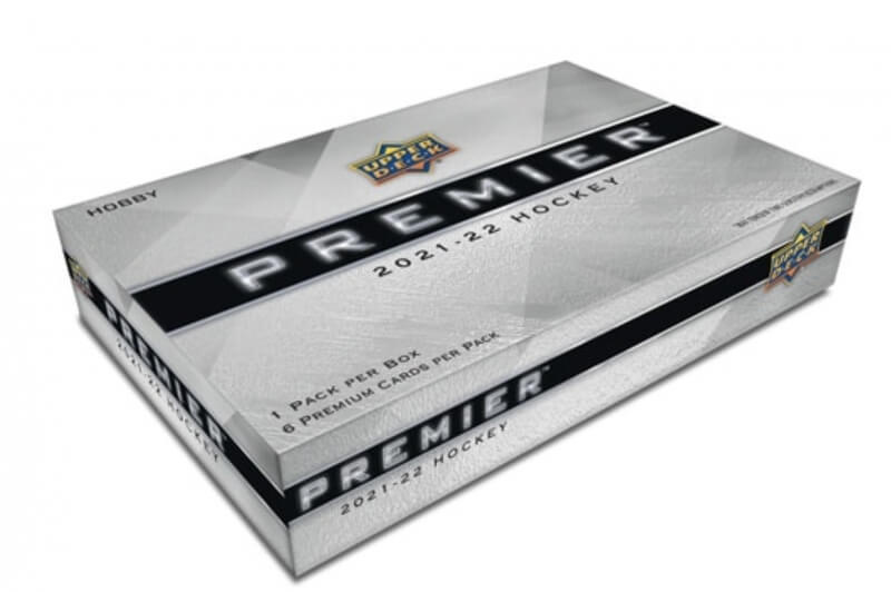 2021-2022 NHL Upper Deck Premier hobby box - hokejové karty