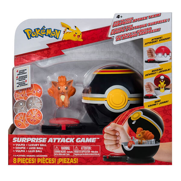 Levně Pokémon figurková bitva - Surprise Attack Game - Vulpix