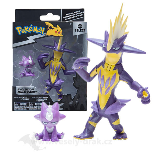 Levně Pokémon akční figurky Toxel a Toxtricity 5 - 7 cm