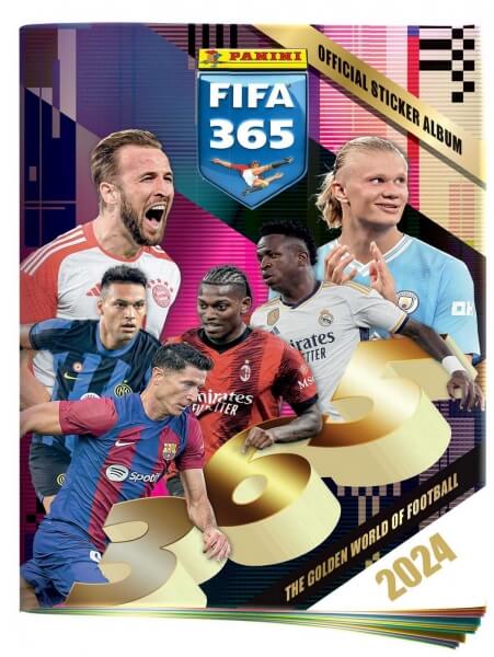 Futbalový album na samolepky Panini FIFA 365 2023/2024 Adrenalyn