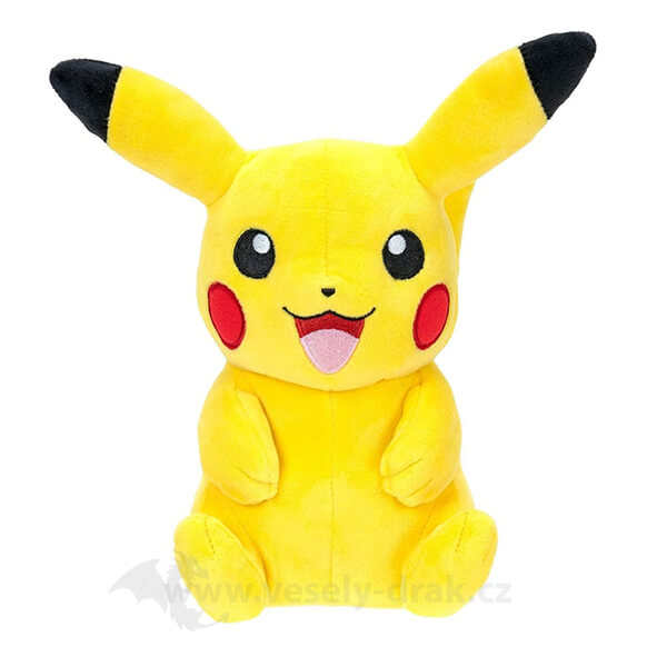 Pokémon plyšák Pikachu (veselý) 20 cm