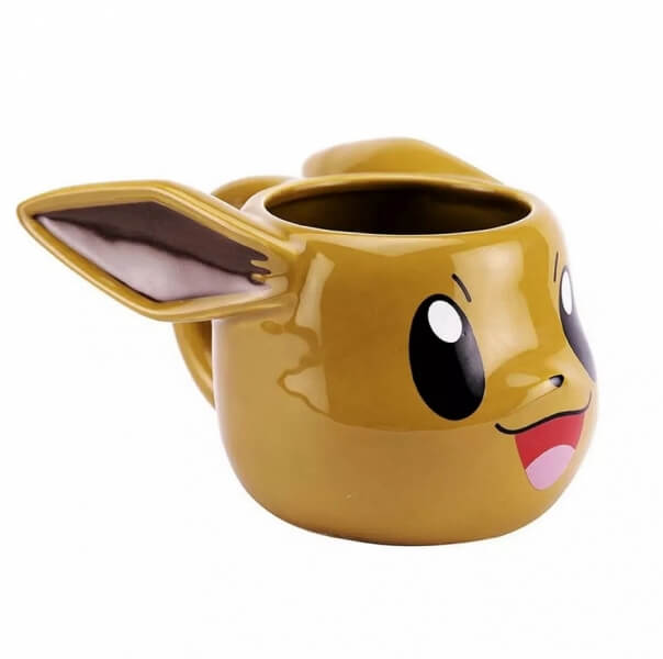 Pokémon hrnek - 3D Eevee - 500 ml