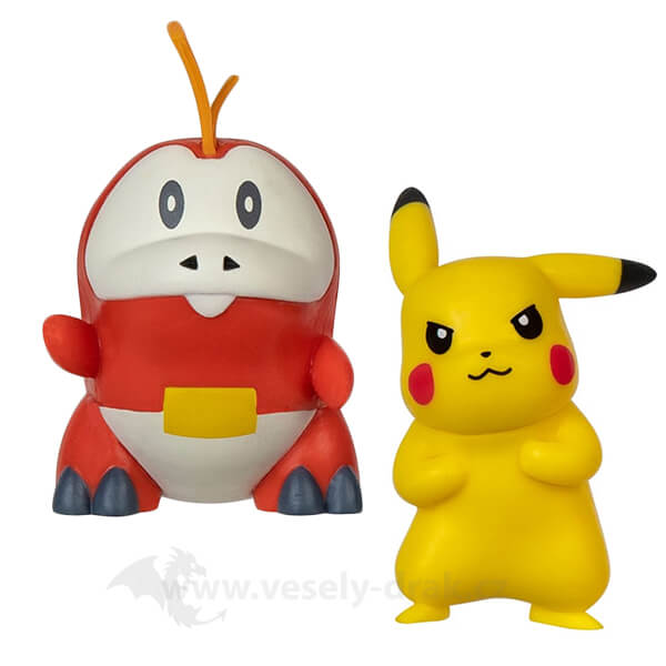 Levně Pokémon akční figurky Pikachu a Fuecoco 5 cm