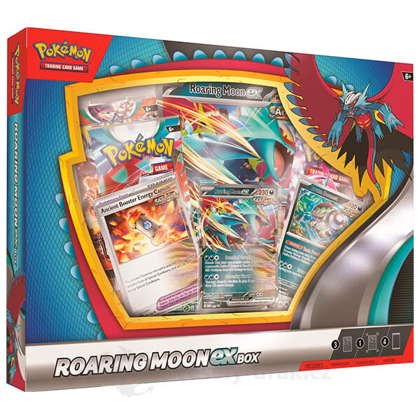 Pokémon Roaring Moon ex Box