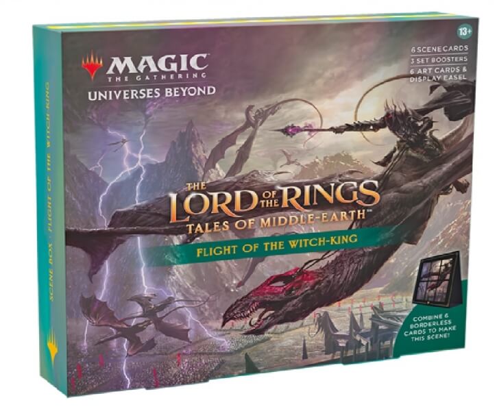 Levně Magic the Gathering Tales of Middle Earth Scene Box - Flight of the Witch-king