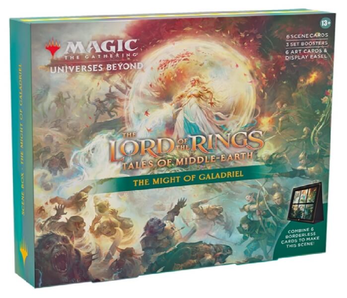 Levně Magic the Gathering Tales of Middle Earth Scene Box - The Might of Galadriel