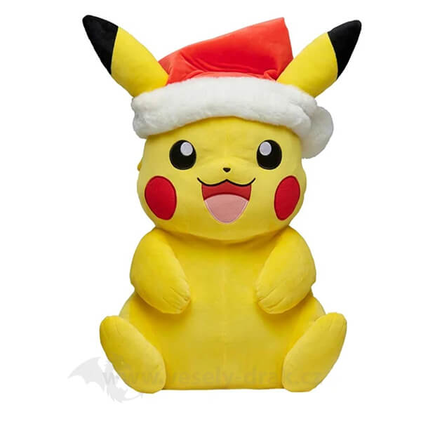 Pokémon plyšák Pikachu (Merry Christmas) 60 cm