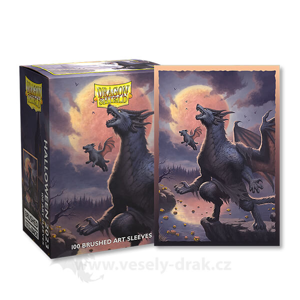Obaly na karty Dragon Shield Brushed Art Halloween 2023 – 100 ks