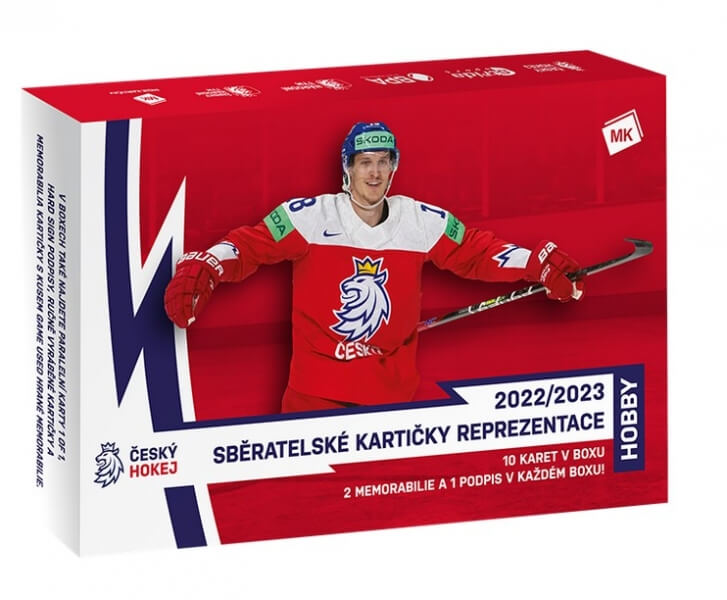 Levně Hokejové karty Národní tým 2022/2023 - Hobby box