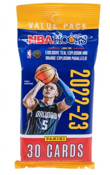 2022-2023 NBA karty Panini Hoops - Fat Pack Balíček