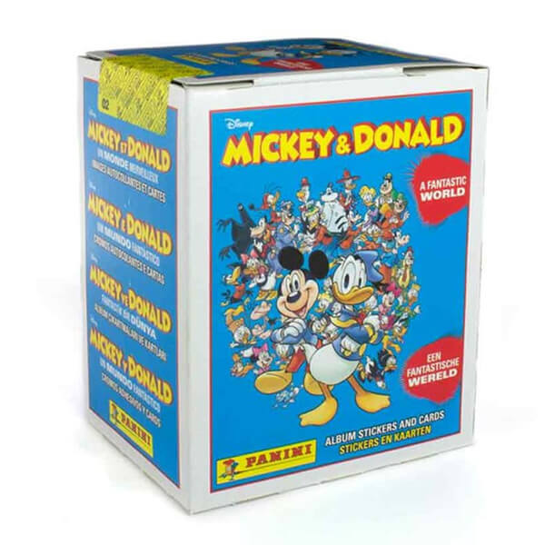 Mickey and Donald A Fantastic World - box samolepek