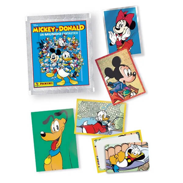 Mickey and Donald A Fantastic World - samolepky