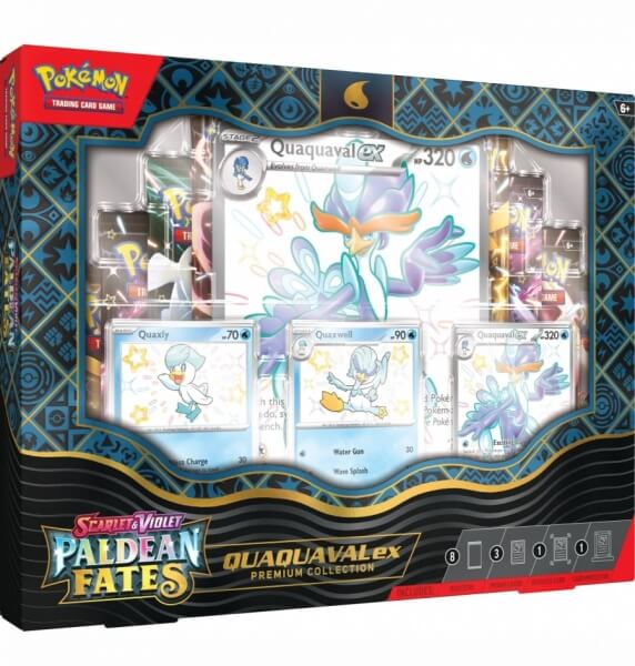 Levně Pokémon Paldean Fates Premium Collection - Quaquaval ex