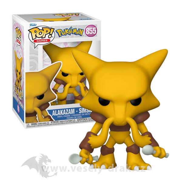 Levně Pokémon POP! figurka Alakazam #855 - 9 cm