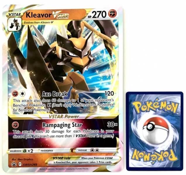 Pokémon JUMBO karta Kleavor VSTAR